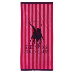 GREENWICH POLO CLUB ΠΕΤΣΕΤΑ ΘΑΛΑΣΣΗΣ 90Χ180 3857 ΚΟΚΚΙΝΟ, ΡΟΖ