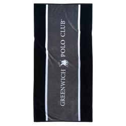 GREENWICH POLO CLUB ΠΕΤΣΕΤΑ ΘΑΛΑΣΣΗΣ 90Χ180 3865 ΓΚΡΙ, ΛΕΥΚΟ, ΜΑΥΡΟ