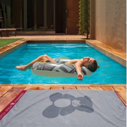 GREENWICH POLO BEACH TOWEL 70Χ140 3895 GRAY, RED GREENWICH POLO BEACH TOWEL 70Χ140 3895 GRAY, RED
