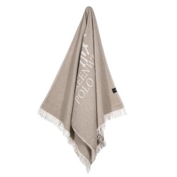 GREENWICH POLO CLUB BEACH TOWEL 85Χ170 3904 IVORY, TWINE