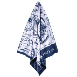 GREENWICH POLO CLUB BEACH TOWEL 80Χ170 3909 BLUE, TWINE