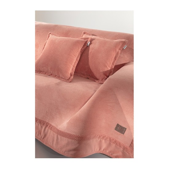 GUY LAROCHE SOFA THROW RUBICON CORALO 170X150 GUY LAROCHE SOFA THROW RUBICON CORALO 170X150