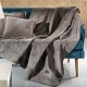 GUY LAROCHE SOFA THROW RUBICON CHOCO 170X250