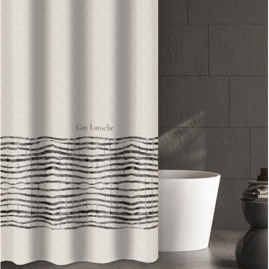 Azzam Wenge Bathroom Curtain 240x185