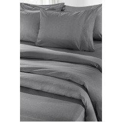 "Easy Iron" sheet with elastic Color Plus Anthracite 180x200 "Easy Iron" sheet with elastic Color Plus Anthracite 180x200