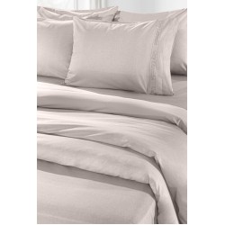 Σεντόνι \"Easy Iron\" με λάστιχο Color Plus Perla 180x200	 Σεντόνι \"Easy Iron\" με λάστιχο Color Plus Perla 180x200