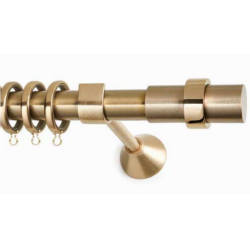 Anartisi Metal Curtain Rod 8558 Φ25 Oro Mat