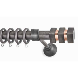 Anartisi Metal Curtain Rod Apolon Φ25 Bronzed Nickel / Copper