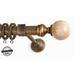Anartisi Metal Curtain Rod LITHOS Φ25 Bronzed / Honey