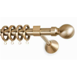 Anartisi Metal Curtain Rod Liberty Φ20 Oro Mat