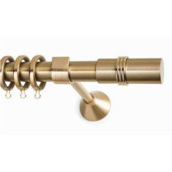 Anartisi Metal Curtain Rod Light Φ25 Oro Mat