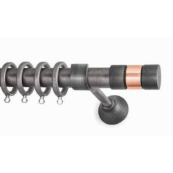 Anartisi Metal Curtain Rod S1 Φ25 Bronzed Nickel / Copper