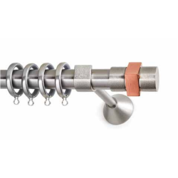 Anartisi Metal Curtain Rod  S11 Φ25  Nickel Satined / Copper