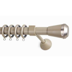 Anartisi Metal Curtain Rod S5 Φ25 MY - 03 / Nickel Satined