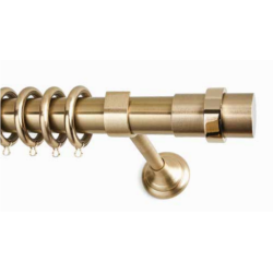 Anartisi Metal Curtain Rod Sun Φ35 Oro Mat