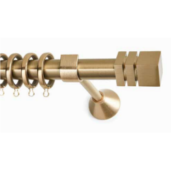 Anartisi Metal Curtain Rod Idra  Φ25 Oro Mat