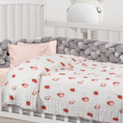 DAS BABY ΚΟΥΒΕΡΤΑ-ΜΟΥΣΕΛΙΝΑ 105X150 RELAX 6621 ΚΟΚΚΙΝΟ, ΛΕΥΚΟ DAS BABY ΚΟΥΒΕΡΤΑ-ΜΟΥΣΕΛΙΝΑ 105X150 RELAX 6621 ΚΟΚΚΙΝΟ, ΛΕΥΚΟ