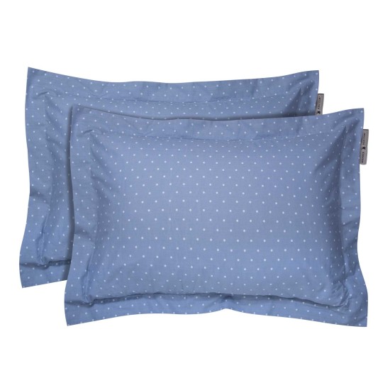 GREENWICH POLO CLUB PAIR OF PILLOW CASES 2503 BLUE
