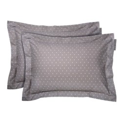 GREENWICH POLO CLUB PAIR OF PILLOW CASES 2504 TWINE 