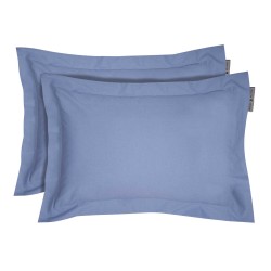 GREENWICH POLO CLUB PAIR OF PILLOW CASES 2507 BLUE
