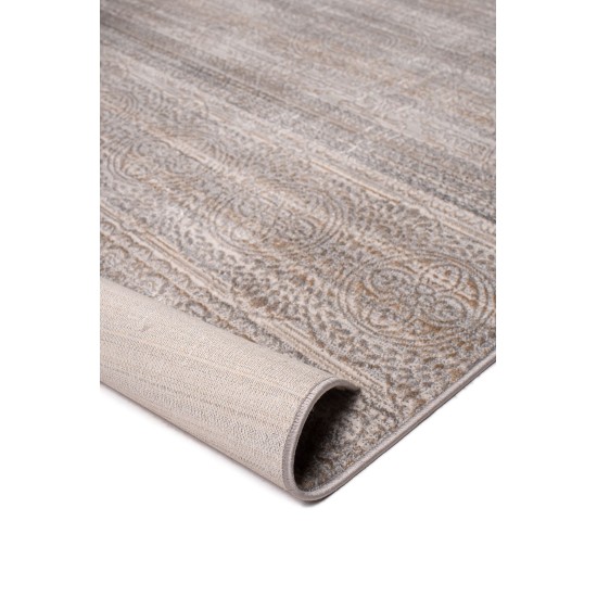 MODERN CARPET BIOKARPET Cresset Flo 6004A - Sl Grey P Gold