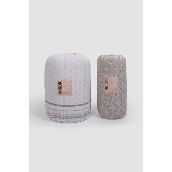 HOME Nordic 856 Lampeter Grey Bedspread