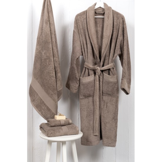 Naf Naf Bonjour Bathrobes - Vintage Grey Naf Naf Bonjour Bathrobes - Vintage Grey