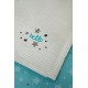 BIOKARPET Naf Naf Little Hello Star 304 - Blue baby pique blanket