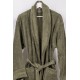 Naf Naf Bonjour Bathrobes - Olive Green Naf Naf Bonjour Bathrobes - Olive Green