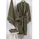 Naf Naf Bonjour Bathrobes - Olive Green Naf Naf Bonjour Bathrobes - Olive Green