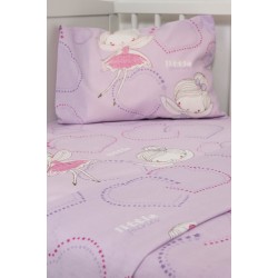 BIOKARPET Naf Naf Little Fairies 303 - Lila set sheets