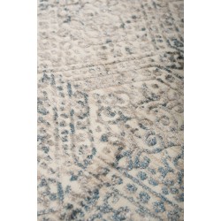 ΜΟΝΤΕΡΝΟ ΧΑΛΙ ΒΙΟΚΑΡΠΕΤ Gossip 9186A Cream Blue Round