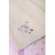 BIOKARPET Naf Naf Little Hearts 302 - Lila baby pique blanket