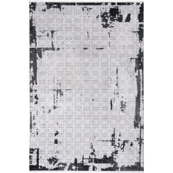 Χαλί μοντέρνας μηχανής ΒΙΟΚΑΡΠΕΤ Chagall 7564A - S. Anthracite White