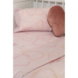 BIOKARPET Naf Naf Little Fairies 303 - Pink set sheets