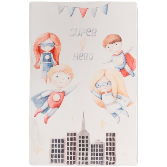 CHILDREN'S CARPET BIOKARPET Happyland Super hero