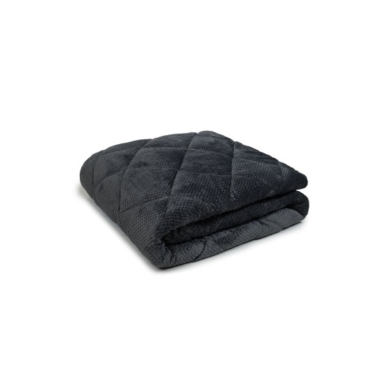 Κουβερτοπάπλωμα NAF NAF PREMIUM FURY BLANKET Dark Grey