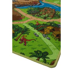Children's wall to wall carpet BIOKARPET Dino 9022 29 Multi Children's wall to wall carpet BIOKARPET Dino 9022 29 Multi