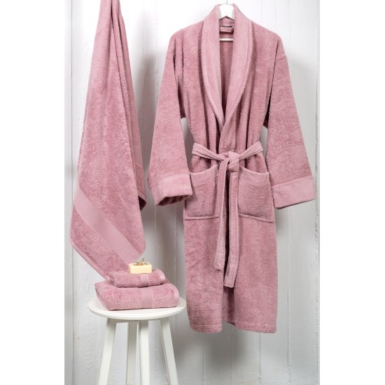 Naf Naf Bonjour Bathrobes - Lilac Naf Naf Bonjour Bathrobes - Lilac