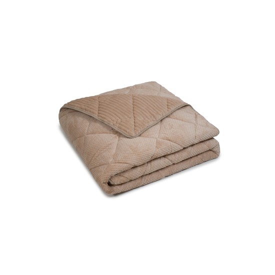 Κουβερτοπάπλωμα NAF NAF PREMIUM FURY BLANKET Cappuccino