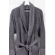 Naf Naf Bonjour Bathrobes - Dk Grey Naf Naf Bonjour Bathrobes - Dk Grey