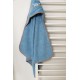 BIOKARPET Naf Naf Little Zoo 301 - Blue Baby bathrobe