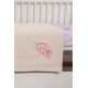 ΒΙΟΚΑΡΠΕΤ Naf Naf Little Fairies 303 - Pink Cream βρεφική πικέ κουβέρτα