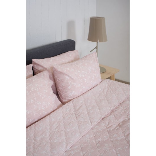 HOME Nordic 852 Lulea Blush Bedspread