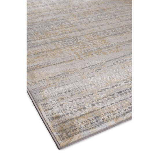 MODERN CARPET BIOKARPET Gossip 7977A S Grey P Gold