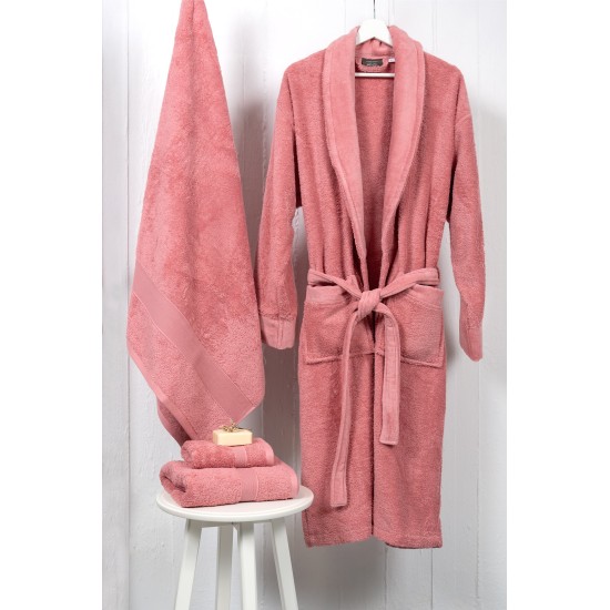 Naf Naf Bonjour Bathrobes - Eng Rose Naf Naf Bonjour Bathrobes - Eng Rose