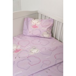 BIOKARPET Naf Naf Little Fairies 303 - Lila set sheets