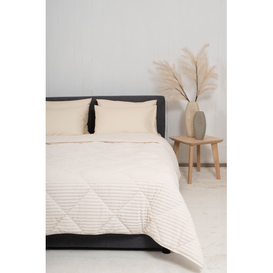 Κουβερτοπάπλωμα NAF NAF PREMIUM FURY BLANKET Cream