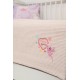 BIOKARPET Naf Naf Little Fairies 303 - Pink Cream Baby pique blanket