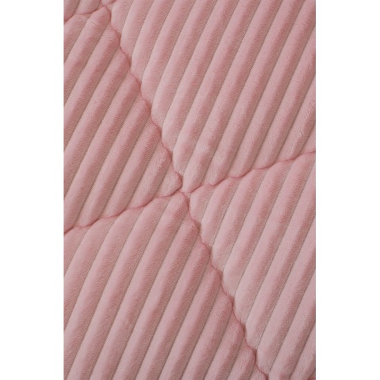 Κουβερτοπάπλωμα NAF NAF PREMIUM FURY BLANKET Light Pink